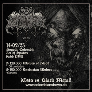 SATANIC WARMASTER @ Bogotá, Colombia. 14/02/23
