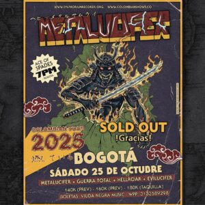 METALUCIFER Tour en Colombia 2025