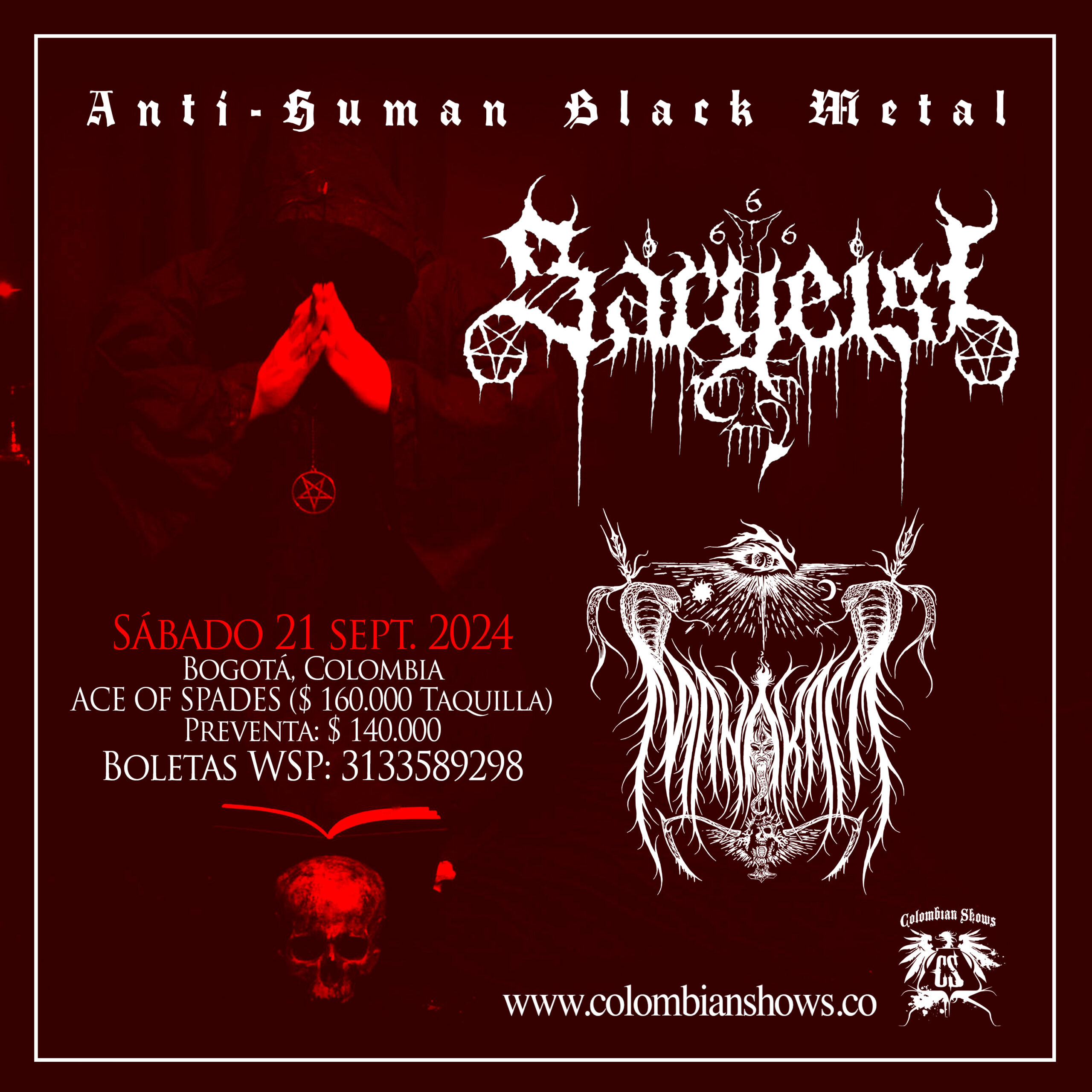 SARGEIST @ Bogotá 21 Sept 2024