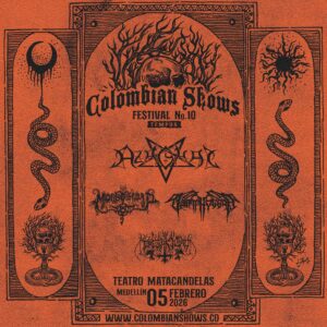 Colombian Shows Festival No 10 @ Medellín, jueves 05 Feb 2026