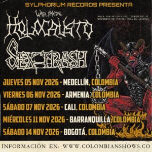 SEXTRASH / HOLOCAUSTO en Colombia (Noviembre.2026)