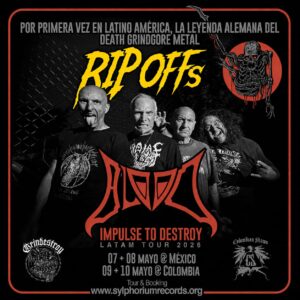 BLOOD (Ger)=RIP OFFs. Band cancel Tour México & Colombia.