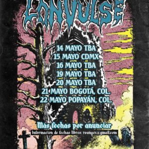 CONVULSE (Finlandia). Tour Mayo 2027