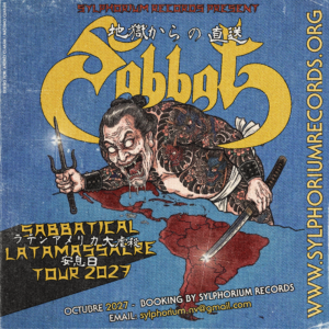 SABBAT (JP) «Sabbatical Latamassacre» Tour Oct.2027